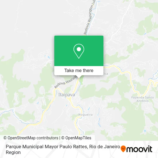 Parque Municipal Mayor Paulo Rattes map