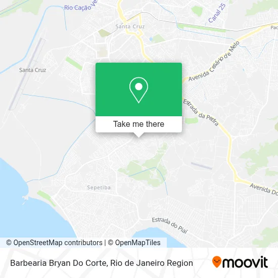 Barbearia Bryan Do Corte map