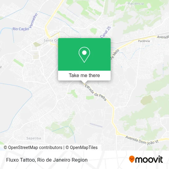 Fluxo Tattoo map