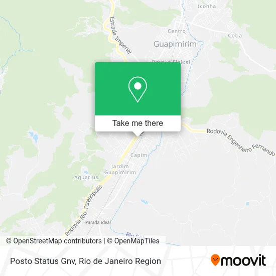 Posto Status Gnv map