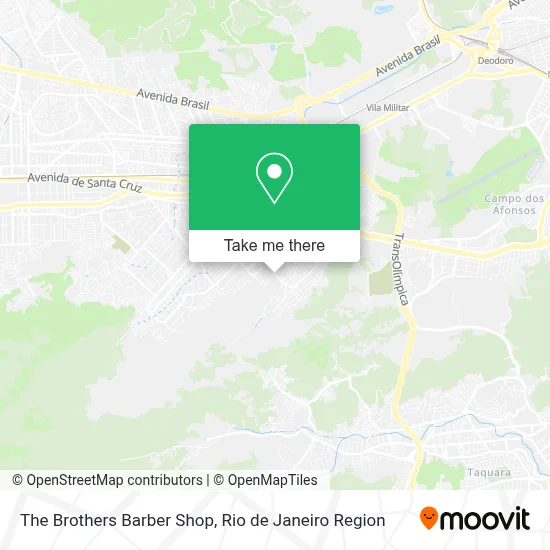 The Brothers Barber Shop map