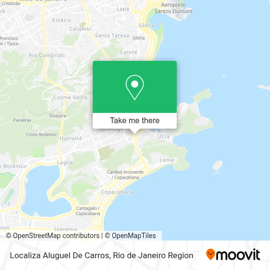 Localiza Aluguel De Carros map