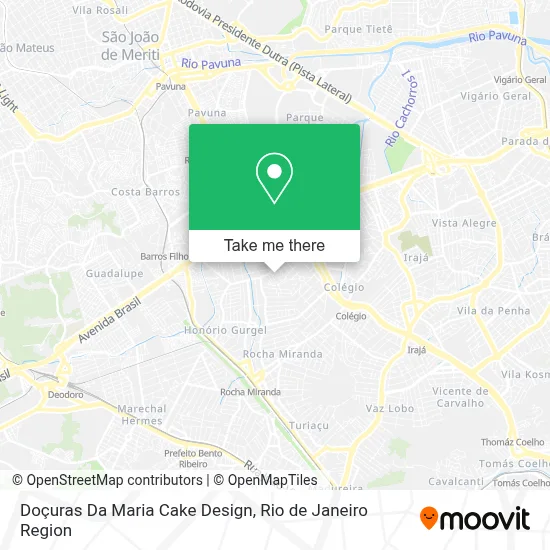 Doçuras Da Maria Cake Design map