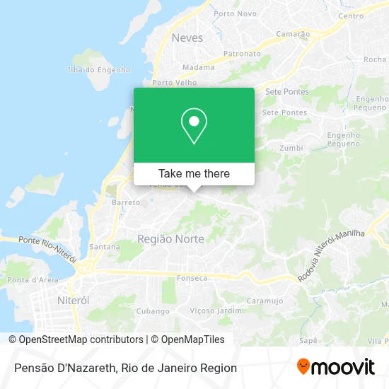 Pensão D'Nazareth map
