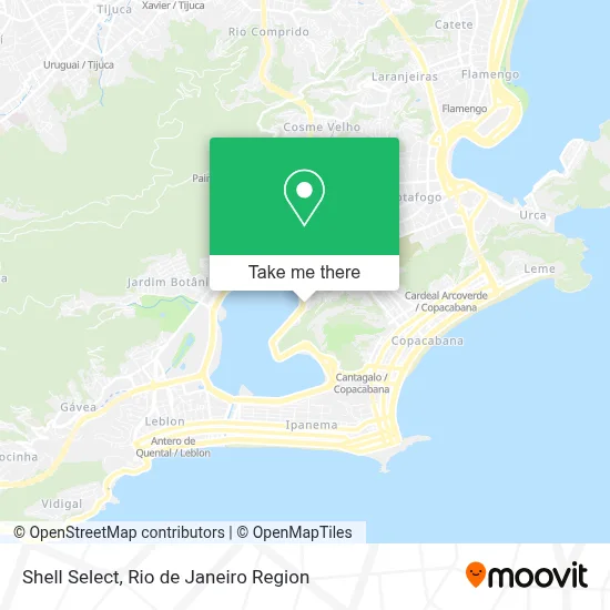 Shell Select map