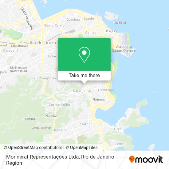 Monnerat Representações Ltda map