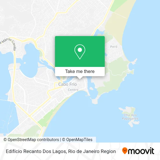 Edifício Recanto Dos Lagos map