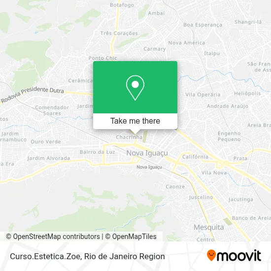 Curso.Estetica.Zoe map