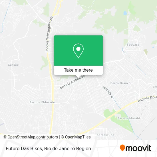 Futuro Das Bikes map