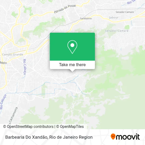 Barbearia Do Xandão map