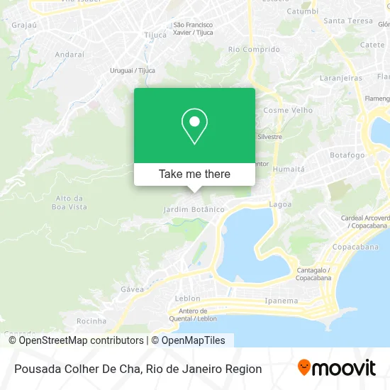Pousada Colher De Cha map