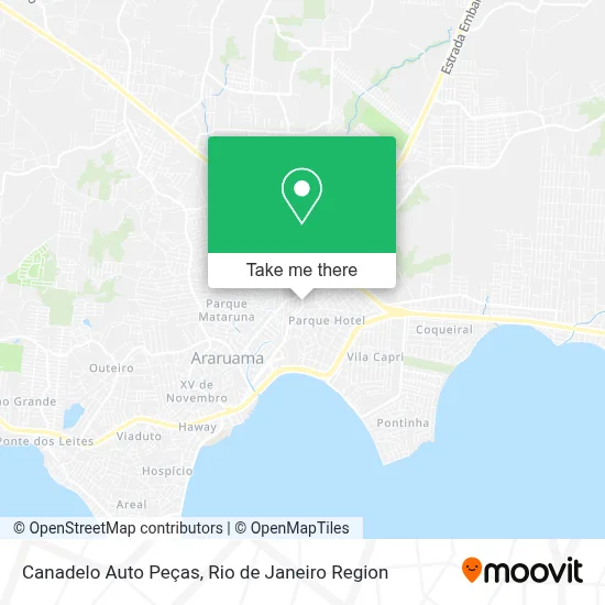 Canadelo Auto Peças map