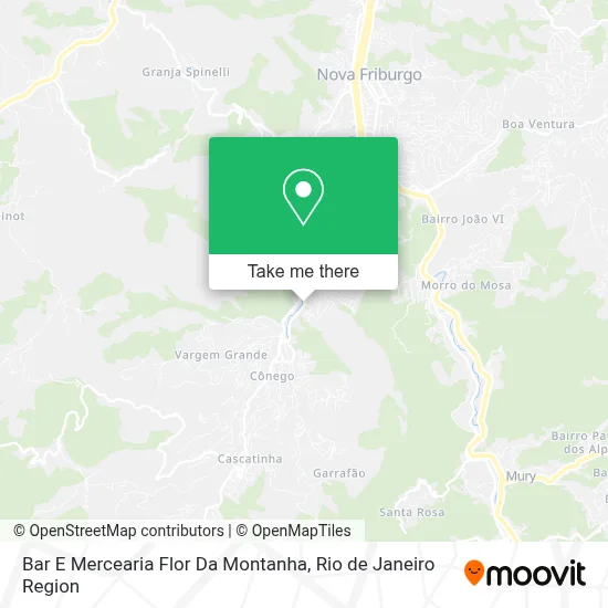 Bar E Mercearia Flor Da Montanha map