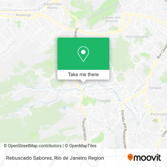 Rebuscado Sabores map