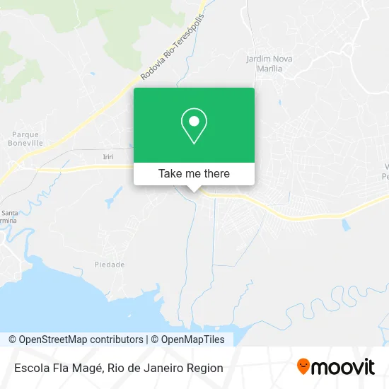 Escola Fla Magé map