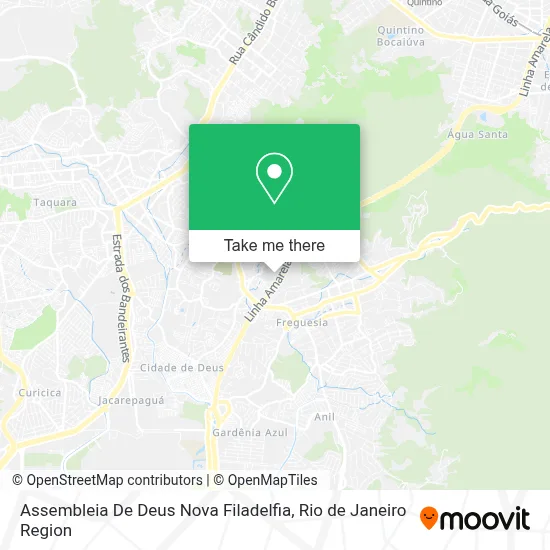 Assembleia De Deus Nova Filadelfia map