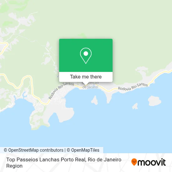 Top Passeios Lanchas Porto Real map