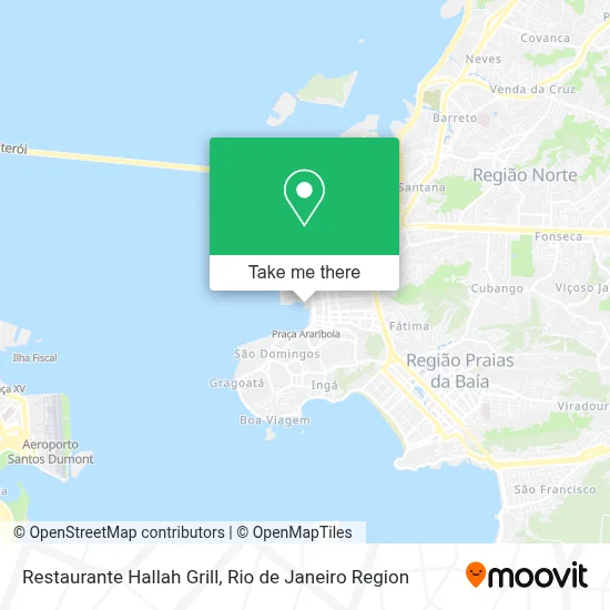 Restaurante Hallah Grill map