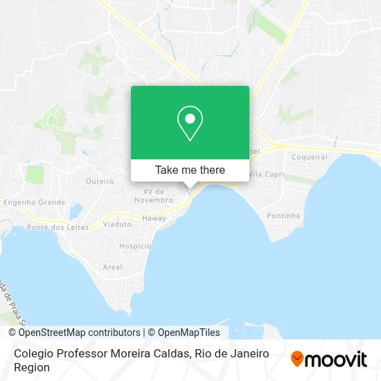 Colegio Professor Moreira Caldas map