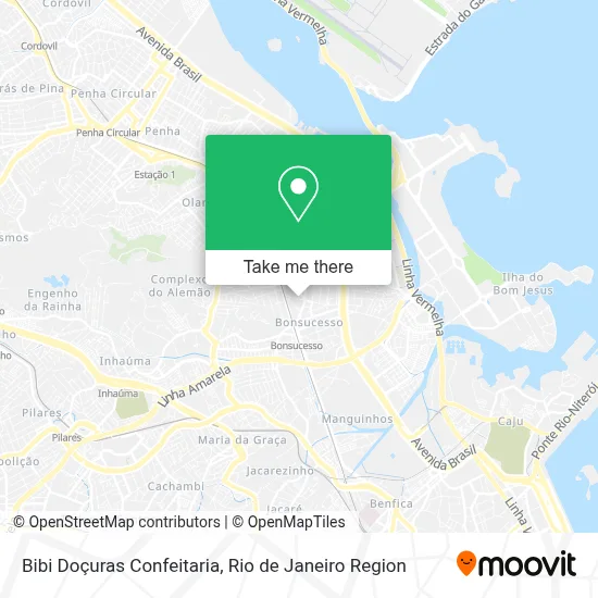 Bibi Doçuras Confeitaria map