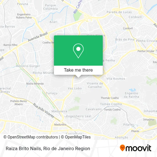 Raiza Brito Nails map