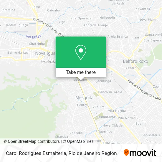 Carol Rodrigues Esmalteria map