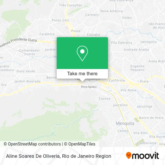 Aline Soares De Oliveria map