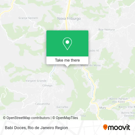 Babi Doces map