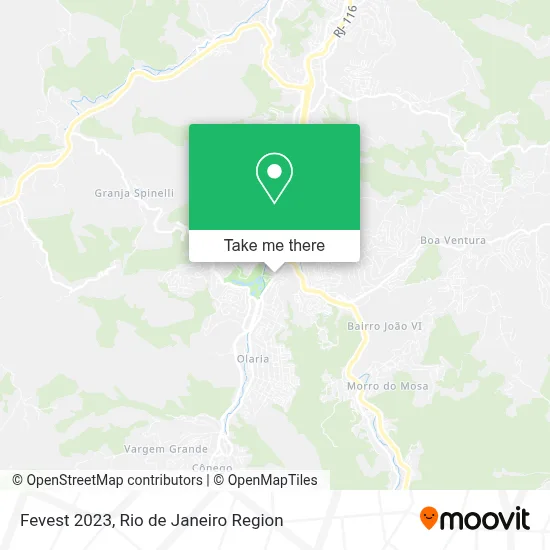 Fevest 2023 map