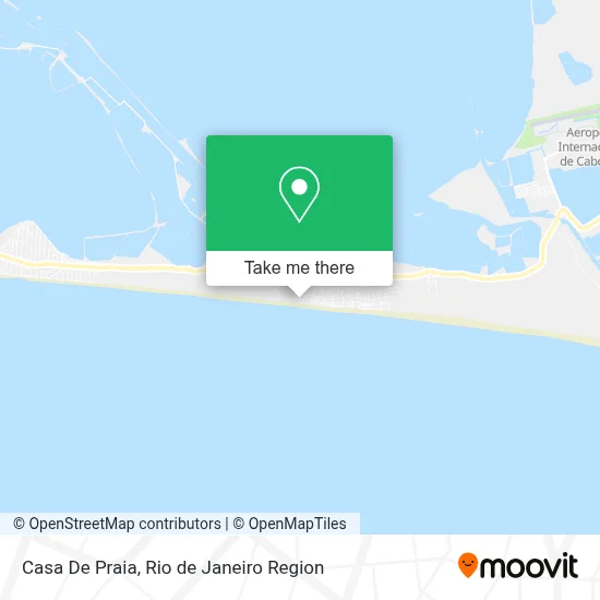 Casa De Praia map