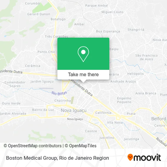 Boston Medical Group map
