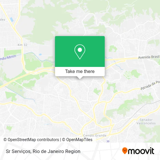 Sr Serviços map