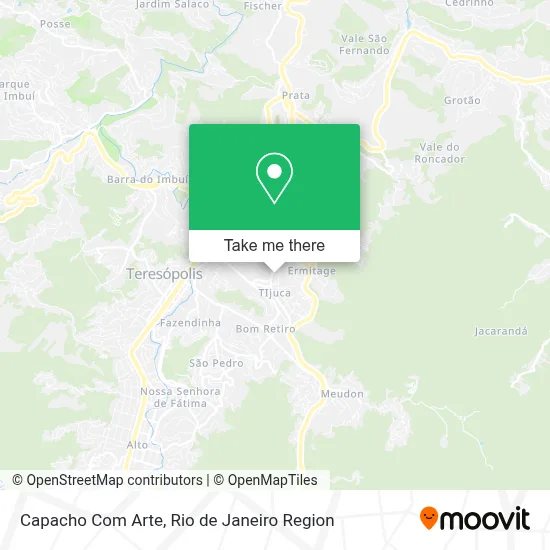 Capacho Com Arte map