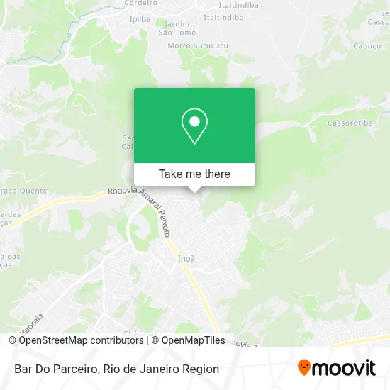 Bar Do Parceiro map