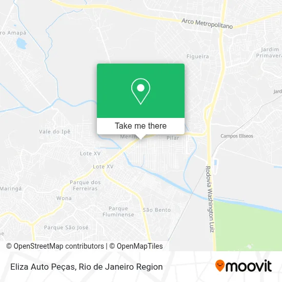 Eliza Auto Peças map