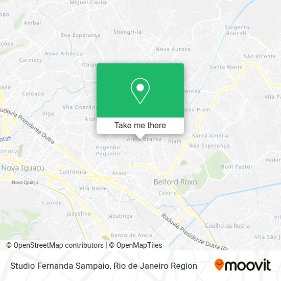 Studio Fernanda Sampaio map
