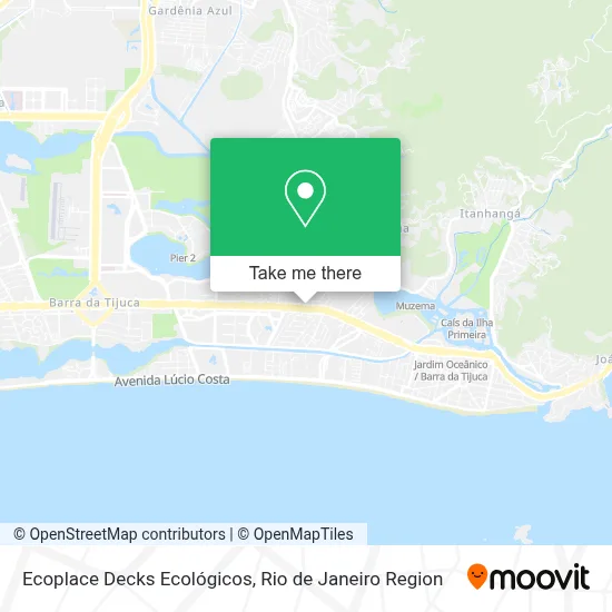 Ecoplace Decks Ecológicos map
