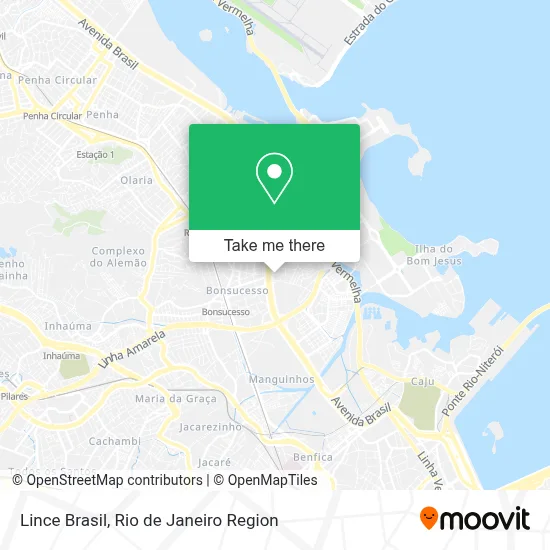 Lince Brasil map