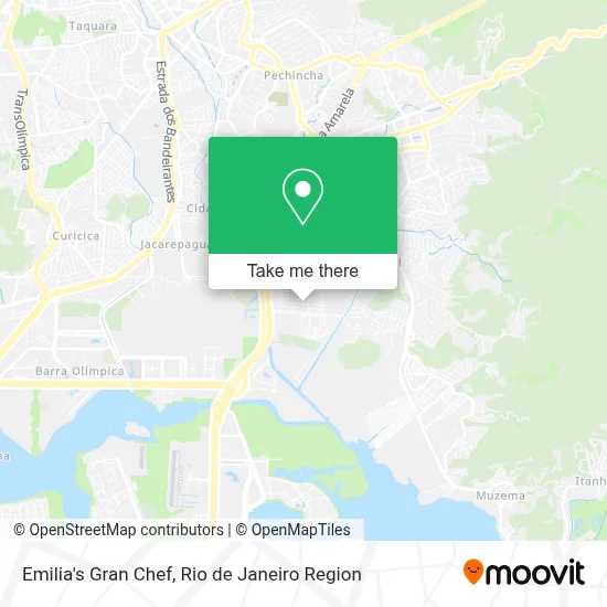 Emilia's Gran Chef map
