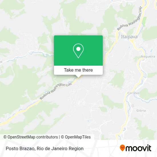 Posto Brazao map
