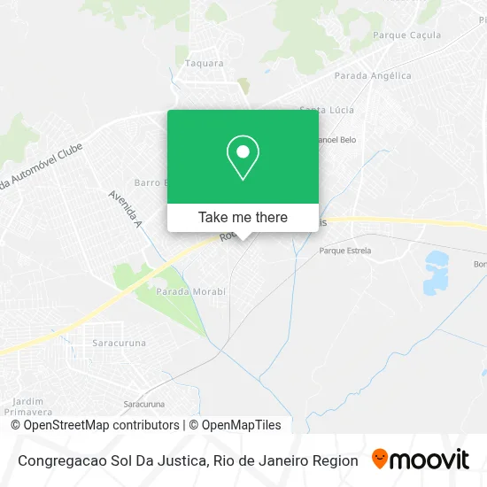 Congregacao Sol Da Justica map