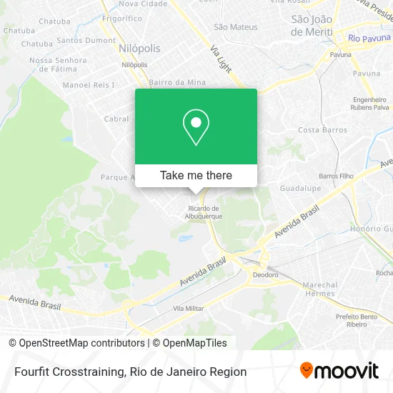 Fourfit Crosstraining map