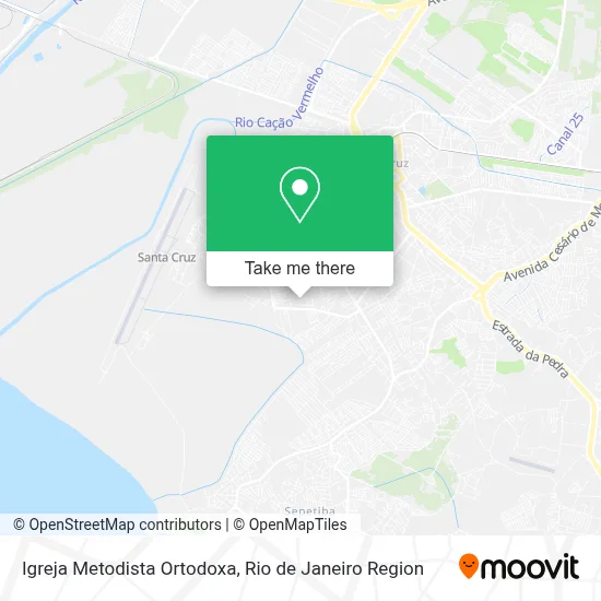 Igreja Metodista Ortodoxa map