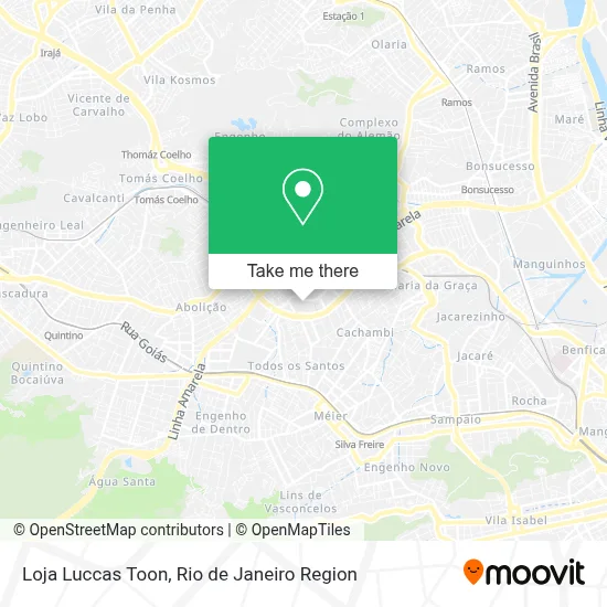 Loja Luccas Toon map