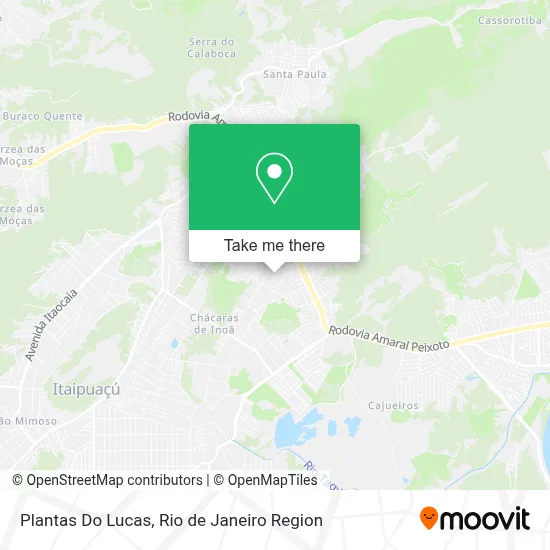 Plantas Do Lucas map