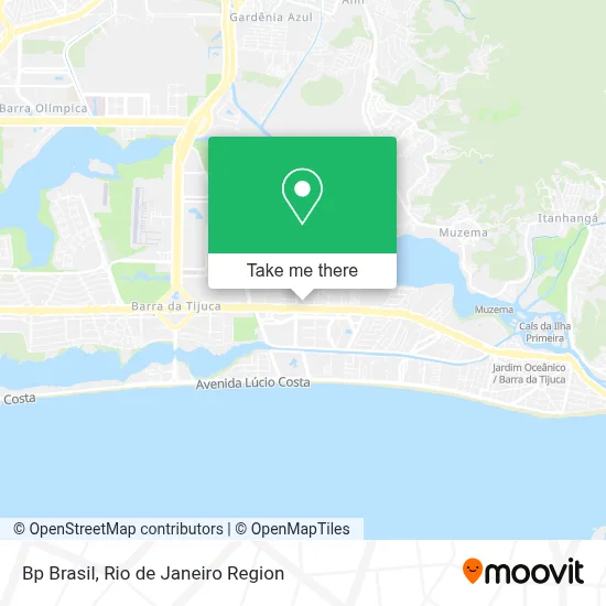 Bp Brasil map