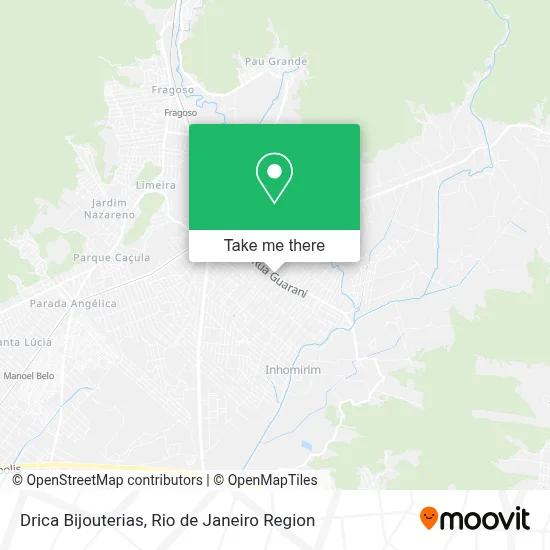 Drica Bijouterias map