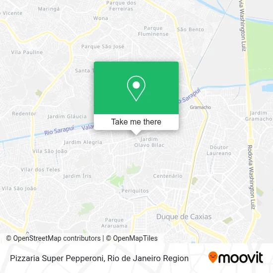 Pizzaria Super Pepperoni map