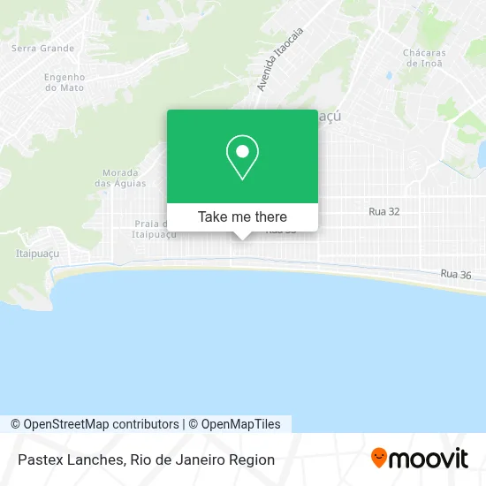 Pastex Lanches map