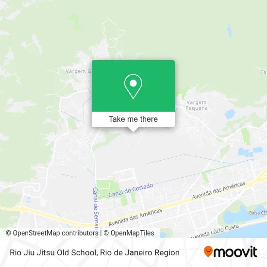Rio Jiu Jitsu Old School map